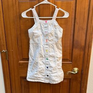 Epic Threads Kids Casual Dress with Colorful Buttons